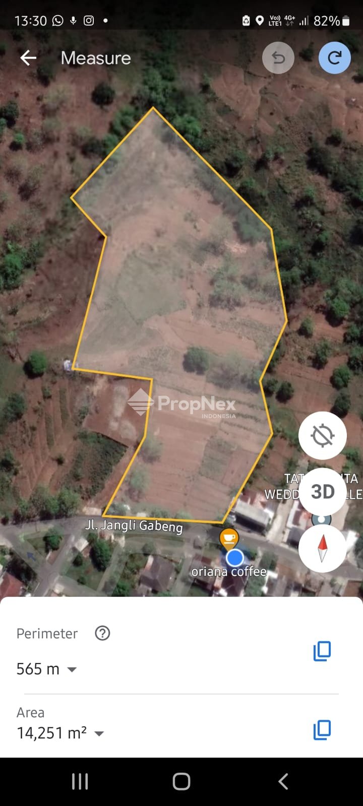 Dijual Kavling Tanah Jangli Golf Court